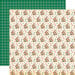 Carta Bella Paper - Seasons Greetings Collection - Christmas - 12 x 12 Double Sided Paper - Gingerbread Lane
