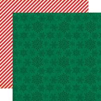 Carta Bella Paper - Seasons Greetings Collection - Christmas - 12 x 12 Double Sided Paper - Snowflake Wishes
