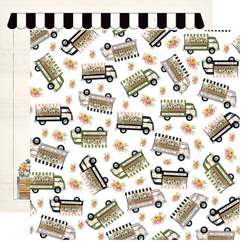 Carta Bella Paper - Spring Market Collection - 12 x 12 Double Sided Paper - Home Delivery