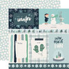 Carta Bella Paper - Christmas - Snow Much Fun Collection - 12 x 12 Double Sided Paper - 4 x 6 Journaling Cards