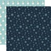 Carta Bella Paper - Christmas - Snow Much Fun Collection - 12 x 12 Double Sided Paper - Snowflakes