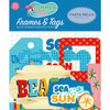 Carta Bella Paper - Summer Splash Collection - Ephemera - Frames and Tags