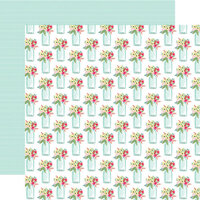 Carta Bella Paper - Summer Market Collection - 12 x 12 Double Sided Paper - Sweet Summer Jars