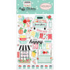 Carta Bella Paper - Summer Market Collection - Puffy Stickers