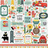 Carta Bella Paper - Sunflower Market Collection - 12 x 12 Cardstock Stickers - Elements