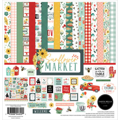Carta Bella Paper - Sunflower Market Collection - 12 x 12 Collection Kit