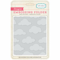 Carta Bella - Soak up the Sun Collection - Embossing Folder - Clouds