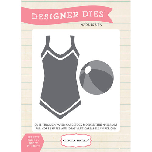 Carta Bella Paper - Soak Up The Sun Collection - Designer Dies - Beach Wear