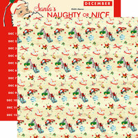 Carta Bella Paper - Santa's Workshop Collection - Christmas - 12 x 12 Double Sided Paper - Toy Land
