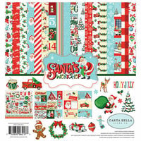 Carta Bella Paper - Santa's Workshop Collection - Christmas - 12 x 12 Collection Kit