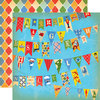 Carta Bella Paper - Toy Box Collection - 12 x 12 Double Sided Paper - Toy Banner