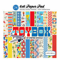 Carta Bella Paper - Toy Box Collection - 6 x 6 Paper Pad