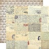 Carta Bella Paper - Transatlantic Travel Collection - 12 x 12 Double Sided Paper - Vintage Letters