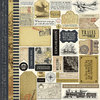 Carta Bella Paper - Transatlantic Travel Collection - 12 x 12 Cardstock Stickers