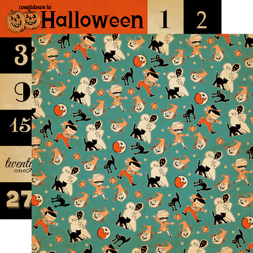 Carta Bella - Trick or Treat Collection - Halloween - 12 x 12 Double Sided Paper - Costume Contest