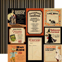 Carta Bella - Trick or Treat Collection - Halloween - 12 x 12 Double Sided Paper - Halloween Carnival