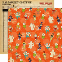 Carta Bella - Trick or Treat Collection - Halloween - 12 x 12 Double Sided Paper - Bag of Treats