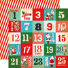 Carta Bella Paper - A Very Merry Christmas Collection - 12 x 12 Double Sided Paper - Days of Christmas Journaling Cards