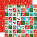 Carta Bella Paper - A Very Merry Christmas Collection - 12 x 12 Double Sided Paper - Christmastime Squares