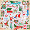 Carta Bella Paper - A Very Merry Christmas Collection - 12 x 12 Cardstock Stickers