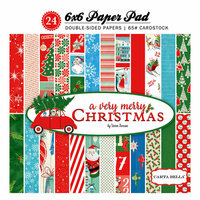 Carta Bella Paper - A Very Merry Christmas Collection - 6 x 6 Paper Pad