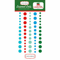 Carta Bella Paper - A Very Merry Christmas Collection - Enamel Dots