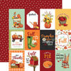 Carta Bella Paper - Welcome Autumn Collection - 12 x 12 Double Sided Paper - 4 x 3 Journaling Cards