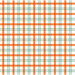 Carta Bella Paper - Welcome Autumn Collection - 12 x 12 Double Sided Paper - Pumpkin Spice Plaid