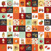 Carta Bella Paper - Welcome Autumn Collection - 12 x 12 Double Sided Paper - Seasonal Squares