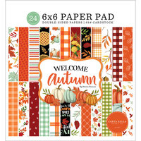 Carta Bella Paper - Welcome Autumn Collection - 6 x 6 Paper Pad