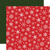 Carta Bella Paper - White Christmas Collection - 12 x 12 Double Sided Paper - White Christmas