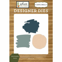 Carta Bella Paper - Welcome Home Collection - Designer Dies - Paint Swatches