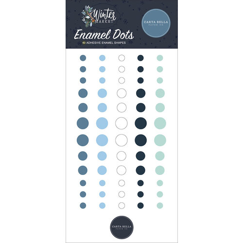 Carta Bella Paper - Winter Market Collection - Enamel Dots