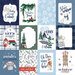 Carta Bella Paper - Wintertime Collection - Christmas - 12 x 12 Double Sided Paper - 3 x 4 Journaling Cards