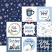 Carta Bella Paper - Wintertime Collection - Christmas - 12 x 12 Double Sided Paper - 4 x 4 Journaling Cards