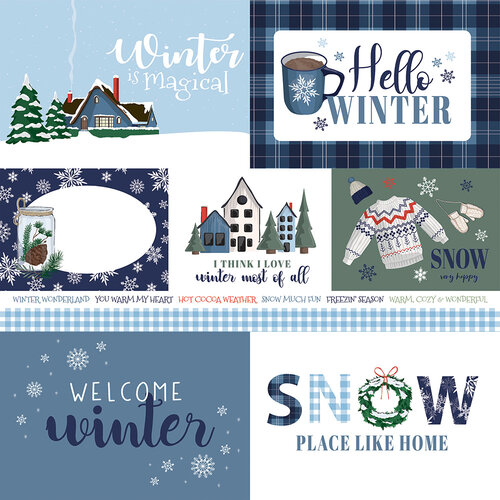 Carta Bella Paper - Wintertime Collection - Christmas - 12 x 12 Double  Sided Paper - Multi Journaling Cards
