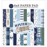 Carta Bella Paper - Wintertime Collection - Christmas - 6 x 6 Paper Pad