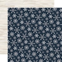 Carta Bella Paper - Welcome Winter Collection - 12 x 12 Double Sided Paper - Winter Whiteout