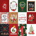 Carta Bella Paper - Happy Christmas Collection - 12 x 12 Double Sided Paper - 3 x 4 Journaling Cards
