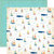 Carta Bella Paper - Yacht Club Collection - 12 x 12 Double Sided Paper - Whale of a Tale
