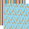Carta Bella Paper - Zoo Adventure Collection - 12 x 12 Double Sided Paper - Giraffes