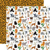Carta Bella Paper - Zoo Adventure Collection - 12 x 12 Double Sided Paper - Born To Be Wild