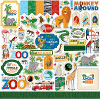 Papier scrapbooking Carta Bella Zoo Adventure 30x30, 12 papiers scrapbooking  animaux, album scrapbooking, animaux, zoo // scrapbooking -  France