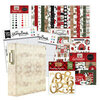 Carta Bella Paper - Farmhouse Christmas Collection - December Days - 6x8 Album Kit - 199 Piece Bundle