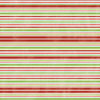Carolee's Creations - Patterned Paper - Christmas Collection - Candy Stripe, CLEARANCE