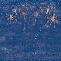 Carolee's Creations Adornit - Patriotic Collection - Paper - Fireworks