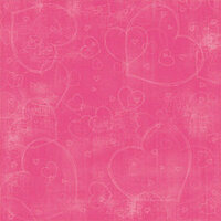 Carolee's Creations Adornit - Valentine's Love Collection - Paper - Cotton Candy Hearts, CLEARANCE