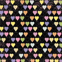 Carolee's Creations Adornit - Valentine's Love Collection - Paper - Conversation Hearts