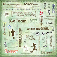 Carolee's Creations Adornit - Soccer Collection - Paper - Soccer Star