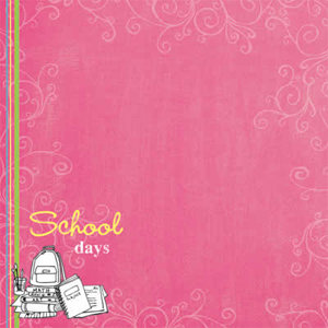 Carolee's Creations Adornit - School Days Collection - Paper - School Days Girl